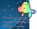 wondering