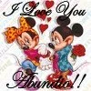 I LOVE YOU, ABUNDIO!! WITH MICKEY & MINNIE