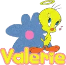 Valerie Angel Tweety With Flower