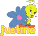 Justine Angel Tweety With Flower