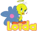 Loida Angel Tweety With Flower