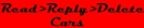 Read>Reply>Delete Cars