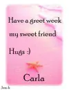 Greet week / Carla