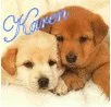 KAREN WITH CUTE PUPPIES