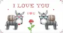 donkeys-i love you