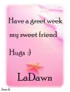 Greet week / Ladawn