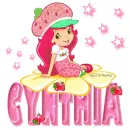 Strawberry Short cake name tag
