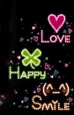 LOVE HAPPY SMILE