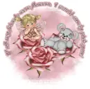 Friends were flowers
