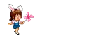Pinwheel girl