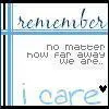 remember me..