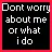 don't worry