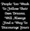 weak people