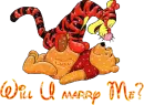 will you marry me tiger and pooh