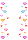 raining diamonds