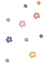 flowers float up