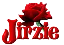 Jirzie with Red Rosebud