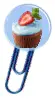 Blue cupcake