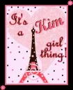 Kim, its a girl thing