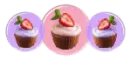 Strawberry cupcakes