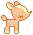 kawaii reindeer brown