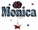 Monica Red White Blue