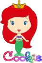 Cookie Baby Princess Ariel