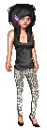 zebra pants doll