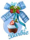 Blue bow Barbie