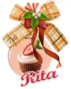 Orange bow Rita