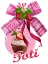 Pink bow Toti