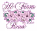 Hi From Roni