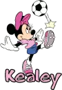Kealey Minnie Mouse Soccer