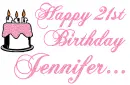 JENNIFER'S BIRTHDAY
