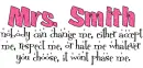 MRS. SMITH