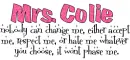 MRS. COLIE