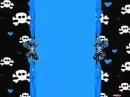 Blue Skulls