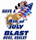 Have a 4th July blast hugs Kealey