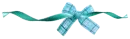 Sky Blue Sparkle Bow