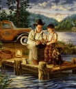 Father's Day, Son, Fishing