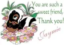 Flower - Thanks for being friend - Jaymie