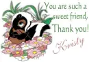 Flower - Thank you - Kristy