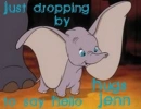 dropping by to say hello