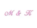 M & K = Love w/heart