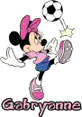Gabryanne Minnie Mouse Soccer