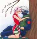 Sakura and Kakashi