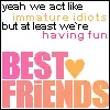 best friends
