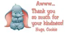 Dumbo with name Cookie