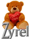 Zyrel with Love Teddy
