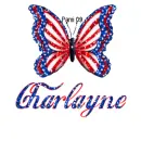 Patriotic butterfly - Charlayne